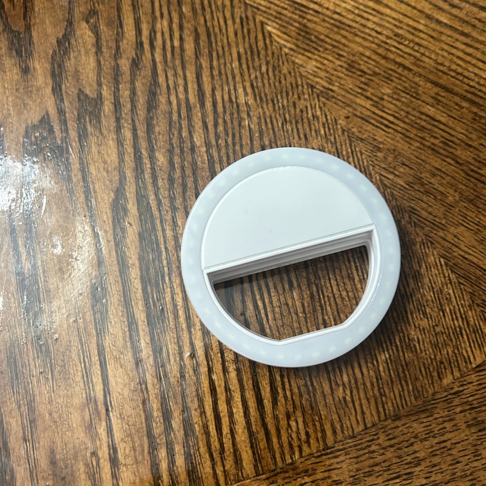 Portable White Selfie Ring Light